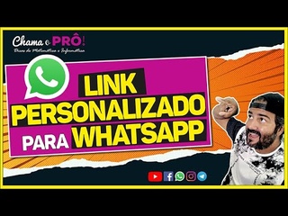 COMO CRIAR LINK PERSONALIZADO PARA O WHATSAPP [FÁCIL]