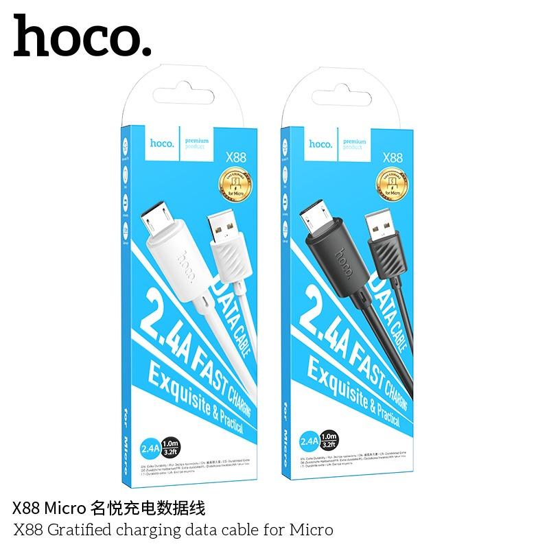 DÂY SẠC HOCO X88 ĐẦU MICRO DÀI 1M