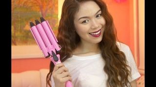 HOW TO: MERMAID CURLS (3 BARREL CURLING IRON) - candyloveart