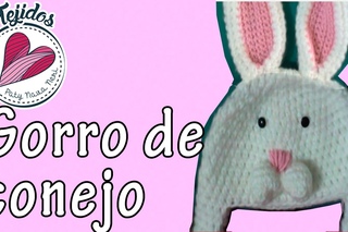 Gorro de conejo a crochet TUTORIAL | PatyNavaNeri