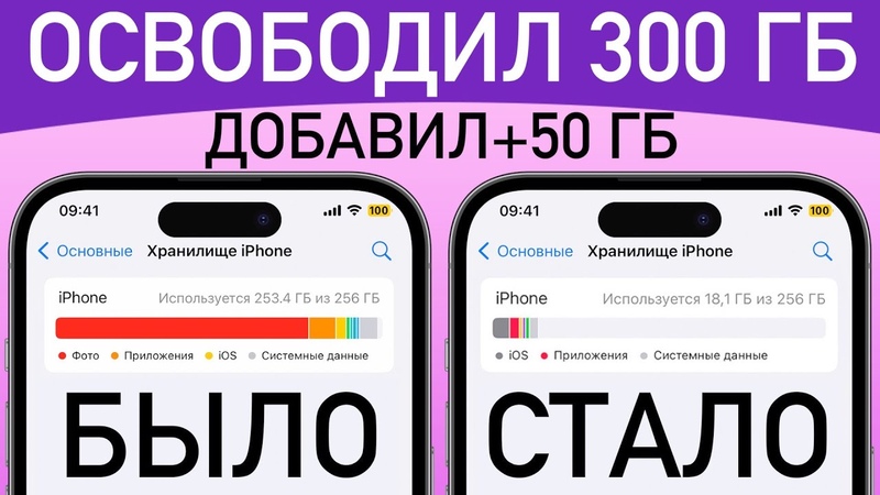 Как просто очистить память на i Phone Как удалить ДРУГОЕ и КЭШ