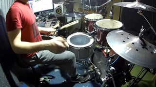 No triggers double bass drumming