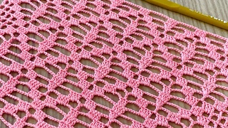 ATTRACTIVE and VERY STYLISH Crochet Runner, Curtain, Blouse, Shawl / Trending Models