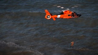 Coast Guard rescue swimmers discuss the job in McKinleyville