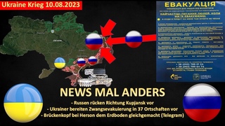 Russen nhern sich Kupjansk - Ukrainer bereiten Zwangsevakuierung vor - Cherson Brckenkopf zerstrt