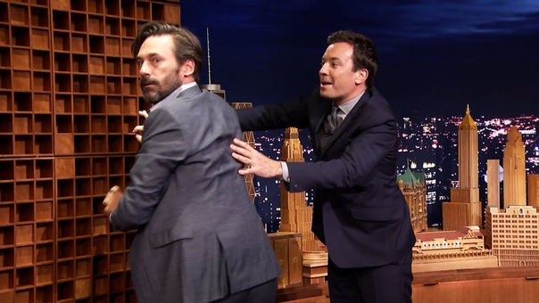 Jon Hamm Gets a Visit from a Fast Food Drug