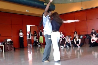 Pasty and Evelyn - Zouk demo - Barcelona 2010
