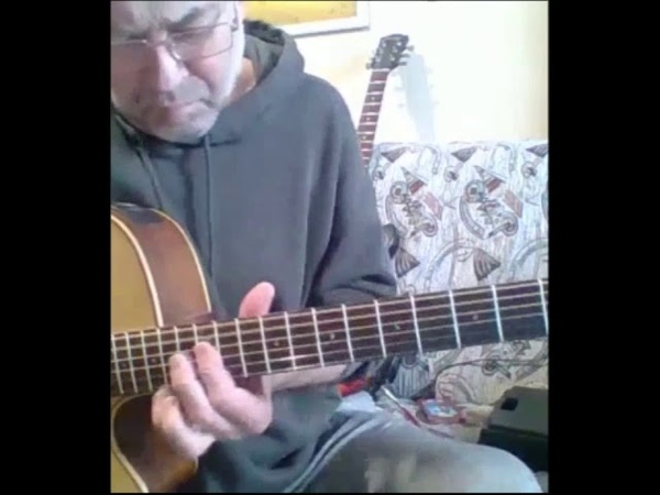 The Clap Yes Fingerstyle solo version. Видео урок по