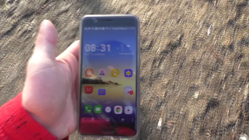 Blackview P6000 на солнце, GPS и