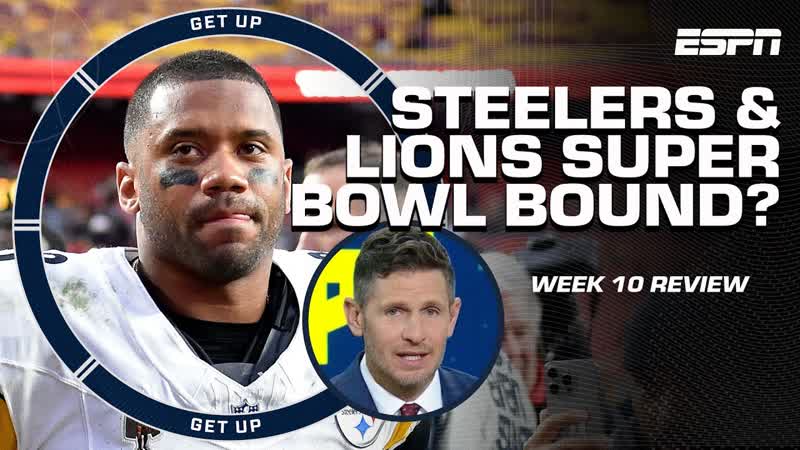 NOT SOLD on Steelers as Super Bowl contenders + Is Detroit the BEST TEAM IN FOOTBALL , Get