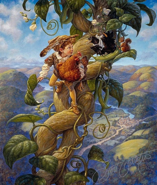 Художник Скотт Густафсон (Scott Gustafson родился в 1956 году. Ещё в детстве маленького Скотти поразила книга с легендами о короле Артуре с иллюстрациями Н.С. Уайда яркие цвета, высочайшая