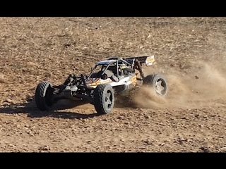 HPI Baja 5b, обкатываем бензиновую радиоуправляемую машину и пробуем на треке