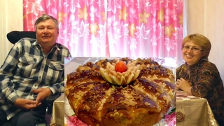 Яблочный пирог! Простой рецепт!
