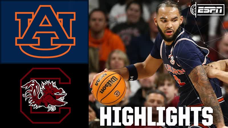 SEC THRILLER Auburn Tigers vs. South Carolina Gamecocks, Full Game Highlights, ESPN