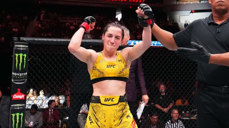 Veronica Hardy Octagon Interview, UFC