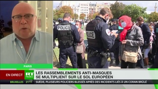 Anti-masques : «On a remplacé le mot liberté par le mot santé sur le fronton des palais»