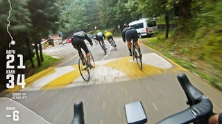 Group Ride Down a Sketchy Descent - Dinamos in Mexico City