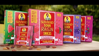 Sun-Maid | Sour Raisin Snacks | Imagine That! :30