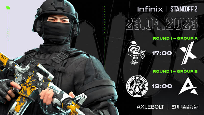Standoff 2 Minor by Infinix, Group Stage Day 2, GOOD FELLAS vs EXTREMITY, INFLUENCE CHEMIN vs AUREA