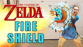 I Made Link’s FIRE BREATHING SHIELD! (ZELDA BUILD)