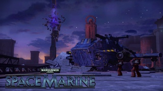 Warhammer 40 000: Space Marine / орбитальный шпиль / прохождение на русском #11
