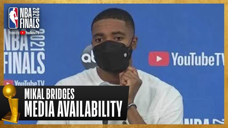Mikal Bridges Game 1 Postgame Press Conference, ,