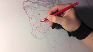 Valentin Sécher - Metabaron Drawing (Part 1 of 2)