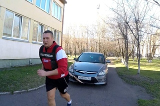 #Пожми100кг Необычный гость и кросс с авто