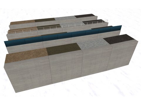xBeton Stützwand-Beton Br1