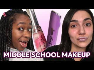 How We Did Our Makeup In Middle School  Saf & Freddie