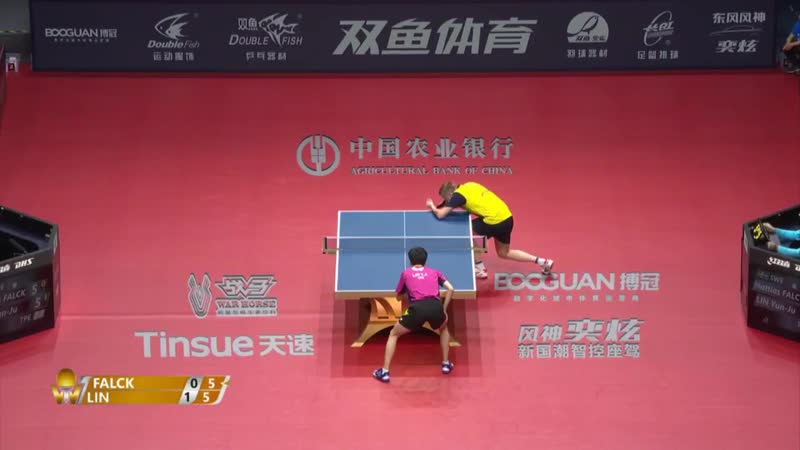 Mattias Falck vs Lin Yun Ju, Grand Finals 2019,
