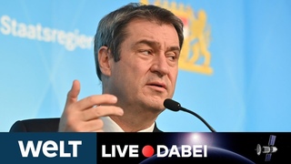 WIEVIEL LOCKDOWN MUSS SEIN Sder Briefing - Die Liste der neuen Corona-Regeln | WELT Live dabei