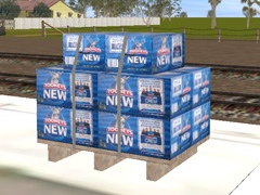 Pallet - small - of Tooheys New beer