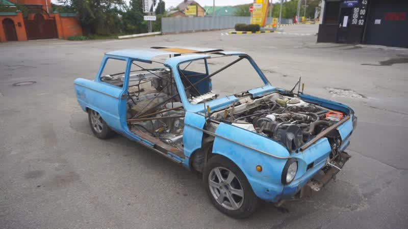 Натянули Зазик на Тойоту Марк 2,