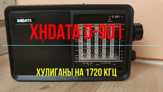 XHDATA D-901. Хулиганы на 1720 кгц