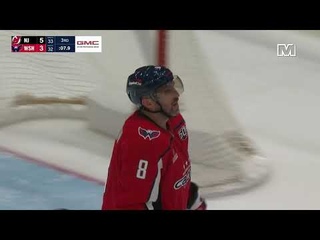 Alex Ovechkin's only shot attempt vs Devils (12 oct 2024)