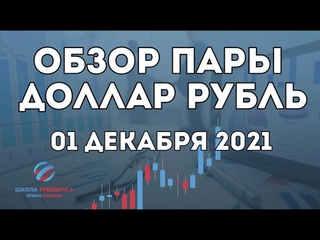 Обзор пары доллар рубль на сегодня  для внутридневной торговли