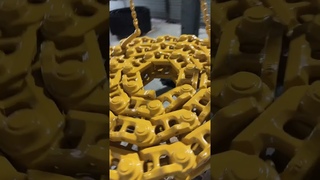 d6d d6r d8n d9r caterpillar track links for dozer video D65 D85 D155 komatsu track chain for bulldoz