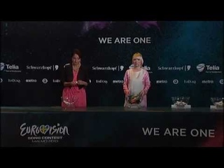 The semi-final draw ceremony of random order of the ESC 2013