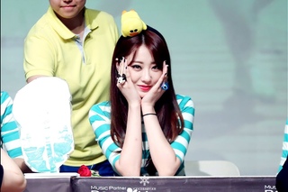 150712 Фансайн Nine Muses (나인뮤지스 ) Кёнри (경리) | 목동 팬싸인회