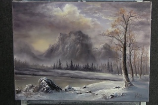 Paint with Kevin Hill - Winter Sunrise