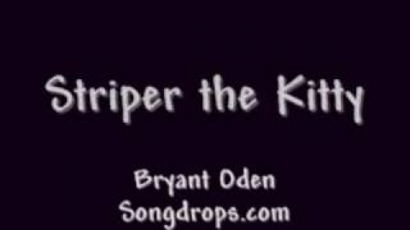 Funny Skunk Song Striper the Kitty