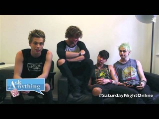 5 Seconds Of Summer on Snol w, Romeo Ask Anything