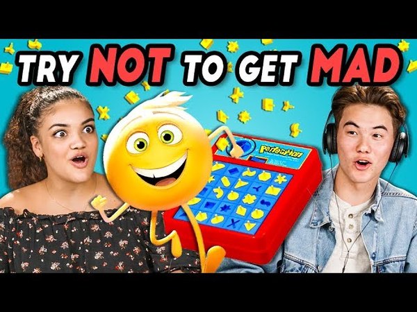 TEENS REACT TO TRY NOT TO GET MAD CHALLENGE, 4 (ft. Laurie