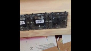Скрытая электропроводка в деревянном доме. ~ Показ своей работы