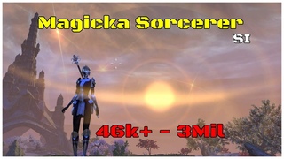 Magicka Sorcerer Non Pet Build (46k+ -3 Mil) Summerset Isles