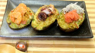 How to make Avo-Kama Seafood　海鮮アボカマの作り方