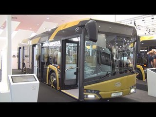 Solaris Urbino 12 Hybrid Bus Exterior and Interior