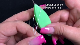 Frivolite Tatting Lesson 191 - Cuentas falsas - Mock Beads