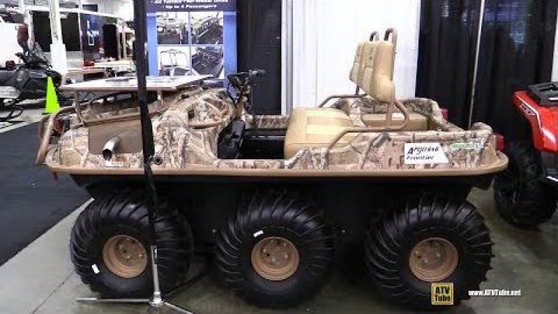 2018 Argo 6x6 Frontier Scout S Amphibious Vehicle Walkaround 2017 Toronto Snowmobile ATV